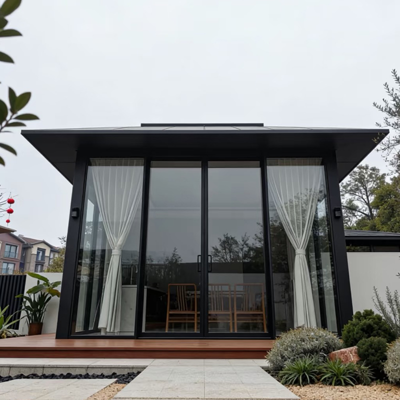 Solarium ombragé sur toit complet